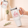 Personalized 11:11 Dream Reality Matte White Tumbler