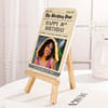 Gift Personalized 16th Birthday Photo Frame | Same Day Delivery | Newspaper Style Keepsake Plaque with Wo