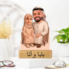 Personalized Abbajaan Acrylic Caricature for Father's Day Online