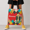 Gift Personalized Abstract Owl Tote Bag