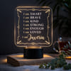 Personalized Affirmation LED Lamp For Women's Day