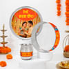Personalized Alluring Karwa Chauth Pooja Thali Set Online