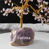 Gift Personalized Amethyst Gemstone Calming Tree - 500 Chips