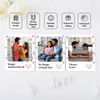 Shop Personalized Anniversary Fridge Magnet Trio