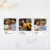 Shop Personalized Anniversary Fridge Magnet Trio