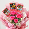 Gift Personalized Anniversary Magnets With Blooms