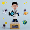 Personalized Astronaut Boy Caricature