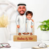 Personalized Baba And Me Caricature Online