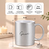 Gift Personalized Baby Elephant Silver Mug