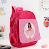 Gift Personalized Ballerina School Bag - Pink