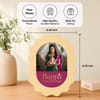 Gift Personalized Bappa Moment Yellow Scallop Photo Frame