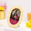 Shop Personalized Bappa Moment Yellow Scallop Photo Frame