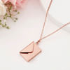 Buy Personalized Be Mine Envelope Pendant Chain And Cuff Bracelet With Masqa Chocolates