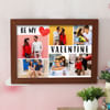 Personalized Be My Valentine Wooden Photo Frame Online