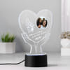 Gift Personalized Because Of You Mom LED Lamp