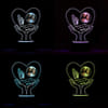 Buy Personalized Because Of You Mom LED Lamp