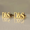 Gift Personalized Bespoke Gold Initials Cufflinks
