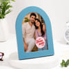 Personalized Best Bhabhi Ever Blue Frame