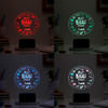Shop Personalized Best Bhai Ever Black Base LED Lamp