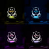 Shop Personalized Best Boss Ever LED Lamp-Black Base