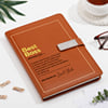 Shop Personalized Best Boss Leather Diary with Pen