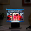 Personalized Best Brother Ever Black Base LED Lamp Online
