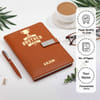 Gift Personalized Best Brother Ever Diary Set for Rakhi