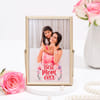 Buy Personalized Best Mom Ever Frame with Pendant And Chocolate