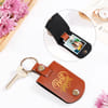 Personalized Best Mom Photo Keychain