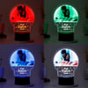 Buy Personalized Best Sister Ever Black Base LED Lamp