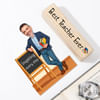 Gift Personalized Best Teacher Ever Caricature For Him