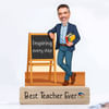 Personalized Best Teacher Ever Caricature For Him Online
