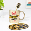 Personalized Best Teacher Ever Mug And Coaster Combo Online