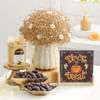 Personalized Bewitching Golden Halloween Hamper Online
