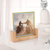 Gift Personalized Bhai Hai Tu Mera Double Side Frame And Chocolate Combo