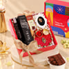 Personalized Bhaidooj Sweets & Perfume Hamper