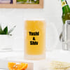 Buy Personalized Bhaiya Bhabhi Beer Mug for Rakhi