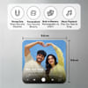 Gift Personalized Bhaiya Bhabhi Celebration Fridge Music Magnet For Rakhi