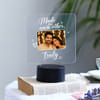 Buy Personalized Bhaiya Bhabhi LED Lamp for Rakhi