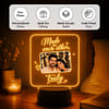 Gift Personalized Bhaiya Bhabhi LED Lamp for Rakhi