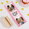 Shop Personalized Bhaiya Bhabhi Photo Wooden Stand for Rakhi
