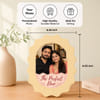 Gift Personalized Bhaiya Bhabi Scalloped Photo Frame