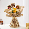 Gift Personalized Birthday Bouquet with Bento Cake (300g)