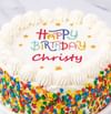 Gift Personalized Birthday Cake