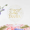 Personalized Birthday Cake Topper