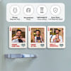 Gift Personalized Birthday Fridge Magnet Set for Him