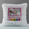 Gift Personalized Birthday LED Pillow for Girls