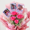 Buy Personalized Birthday Magnets And Blooms Bouquet