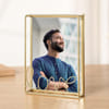 Personalized Birthday Moments Golden Metal Frame Online