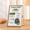 Personalized Birthday Month Memory Frame